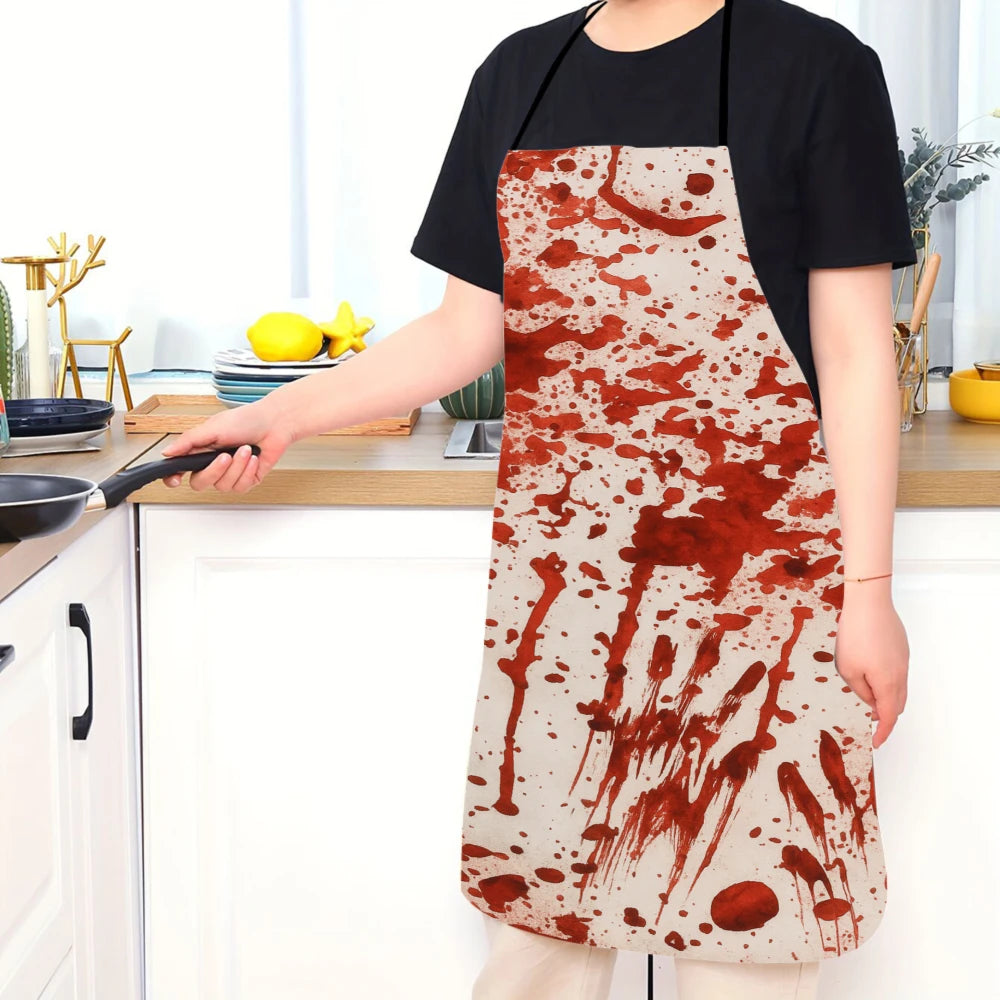 12,50 euros !! Tablier horreur éclaboussé de faux Sang avec imprimé parfait pour Prank et Halloween